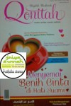 Cover Majalah Qonitah Edisi 12 Menyemai Benih Cinta di Hati Suami 1435 H 2014