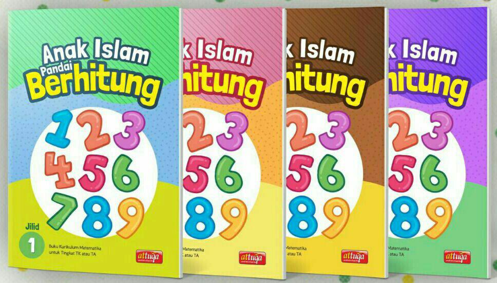 Anak Islam Pandai Berhitung Untuk TA TK Jilid 1 2 3 4